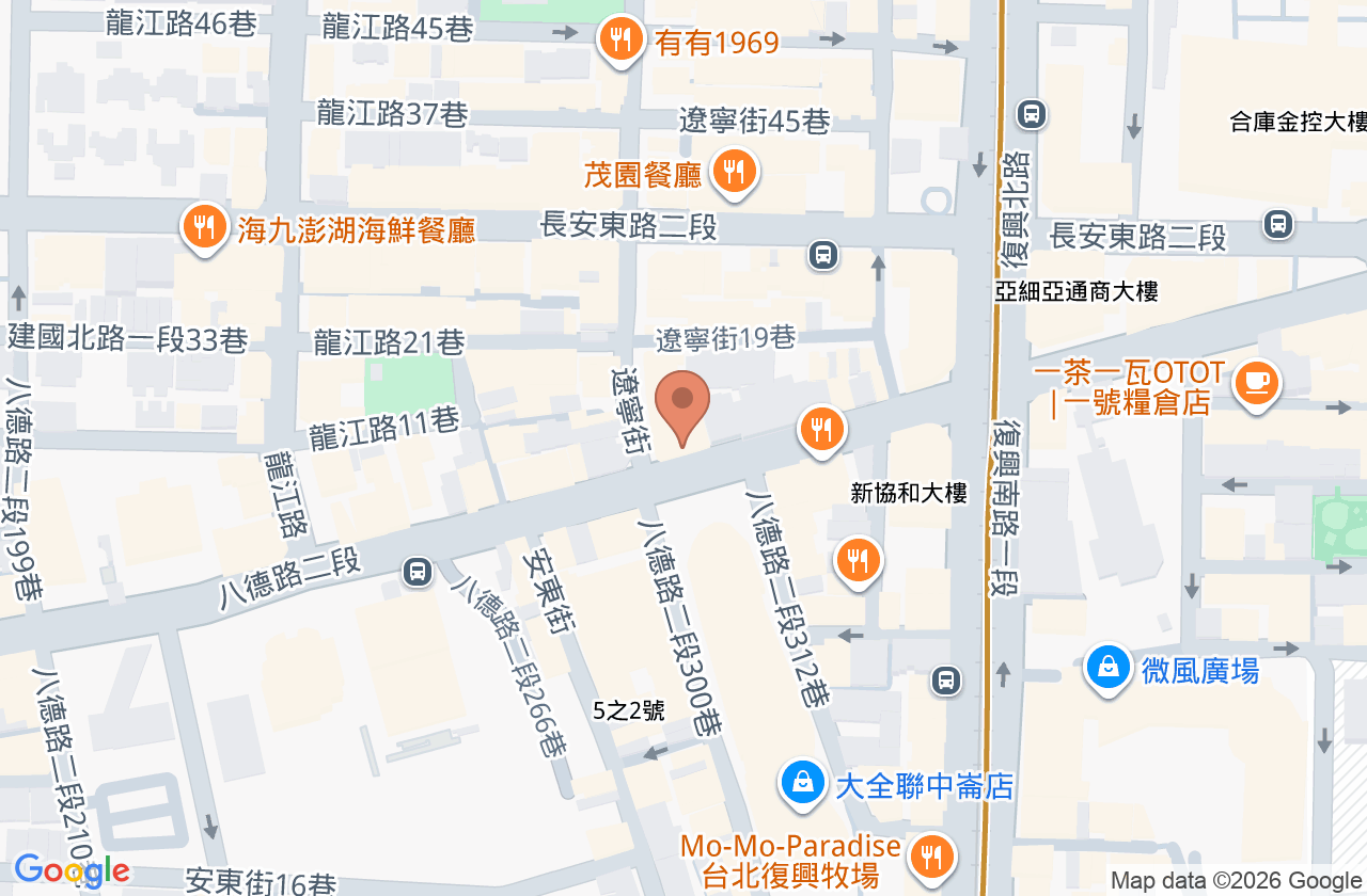 傅牙醫診所 位置地圖