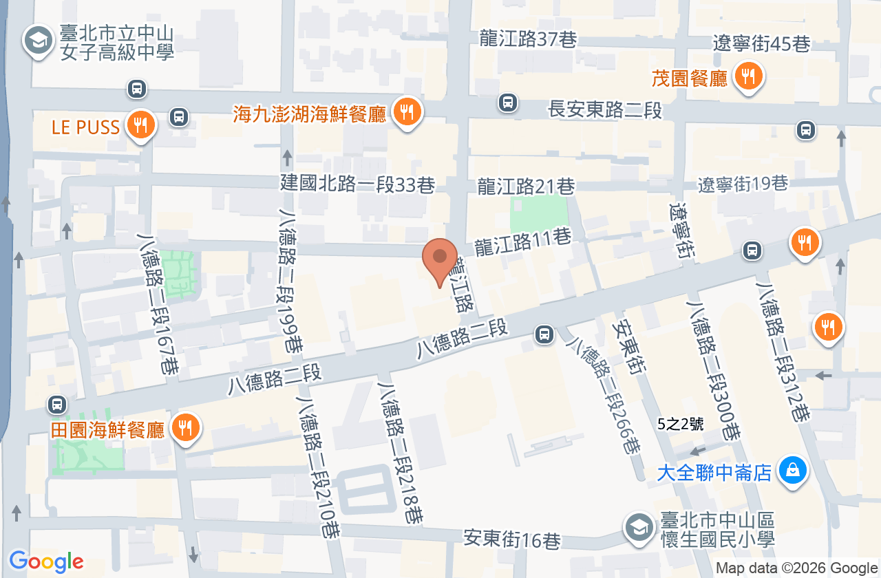 健生牙醫診所 位置地圖