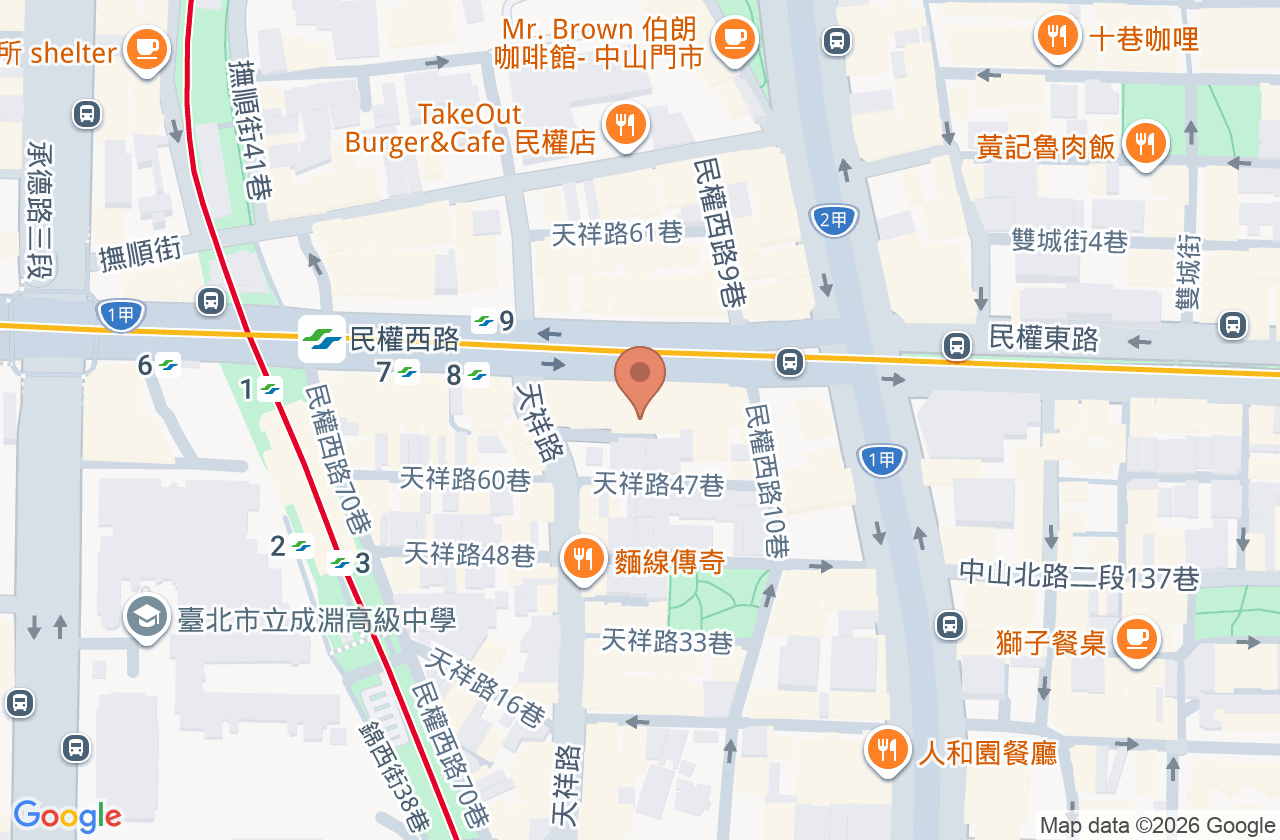 惠潔牙醫診所 位置地圖