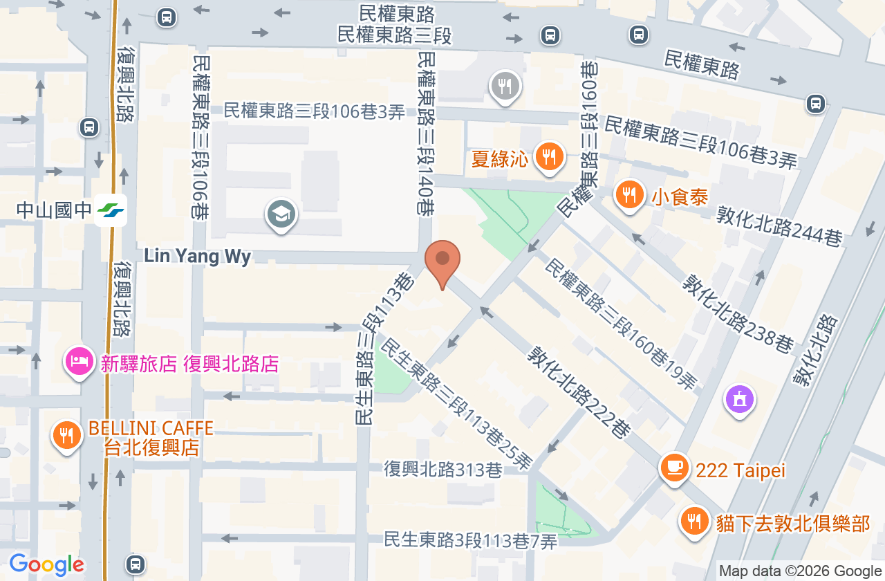 立達牙醫診所 位置地圖
