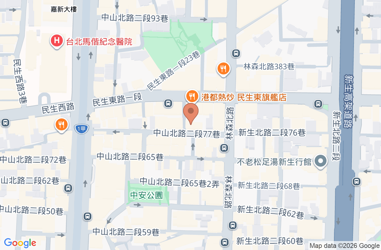 天心牙醫診所 位置地圖