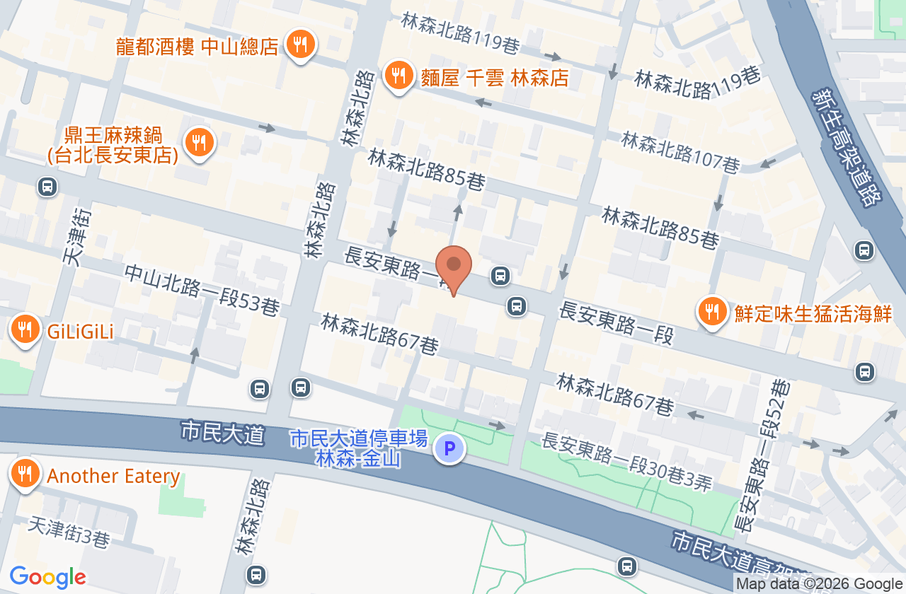 靜心牙醫診所 位置地圖