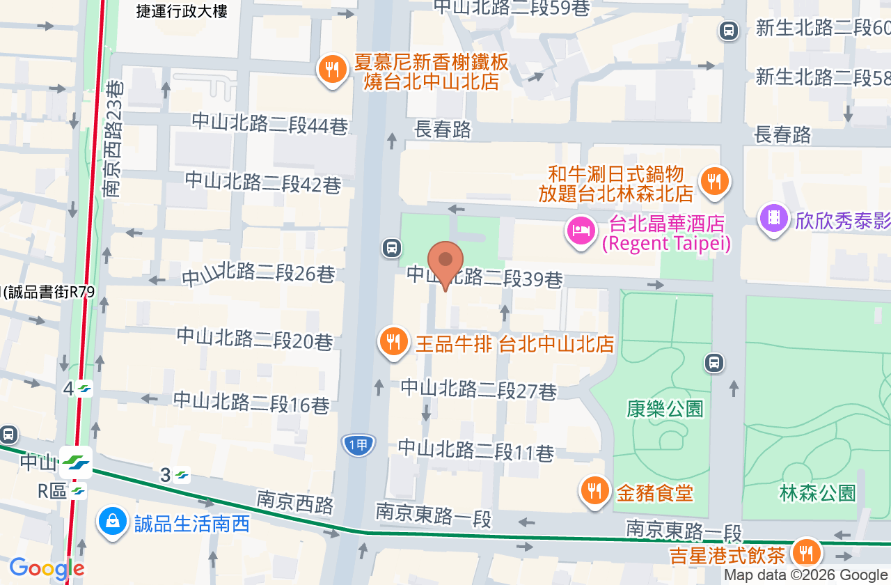 常青牙醫診所 位置地圖