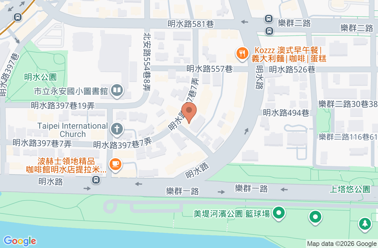 禾森牙醫診所 位置地圖