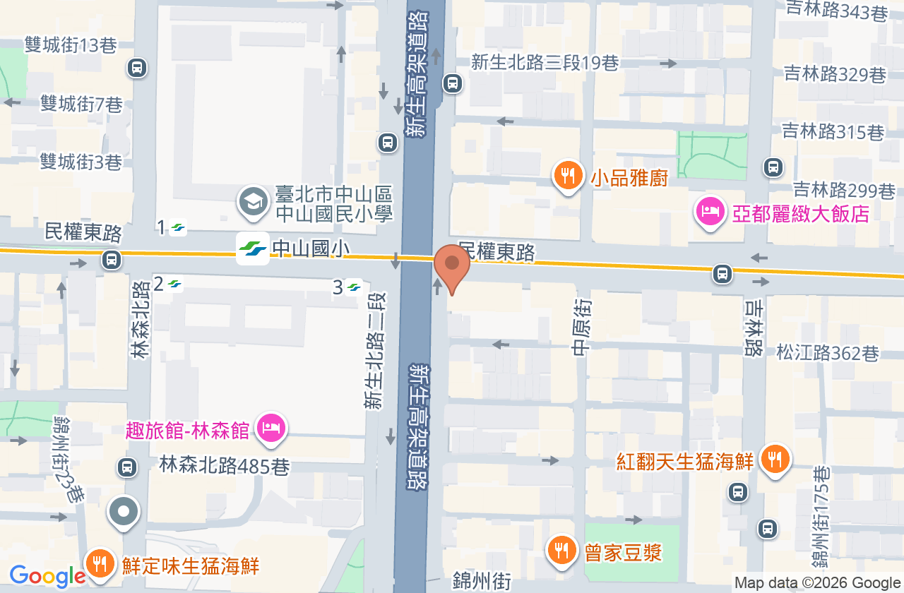 印象牙醫診所 位置地圖