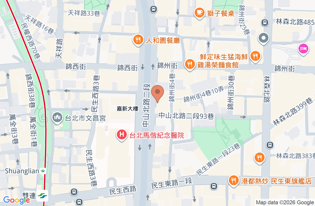 春風牙醫診所 位置地圖