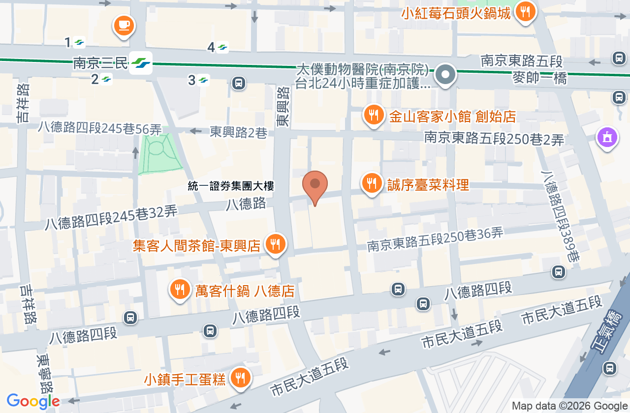 揚登牙醫診所 位置地圖