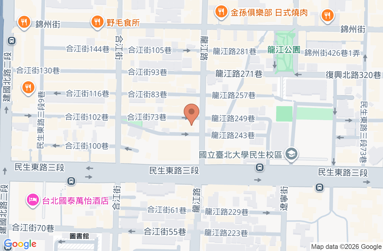 爵美牙醫診所 位置地圖