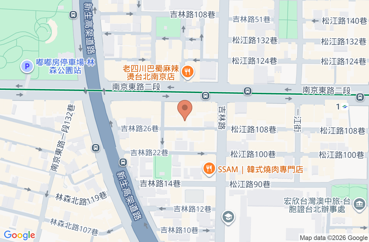 永潔牙醫診所 位置地圖