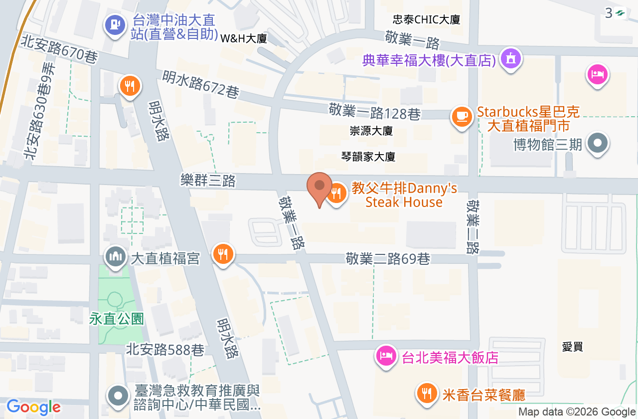 小星星牙醫診所 位置地圖