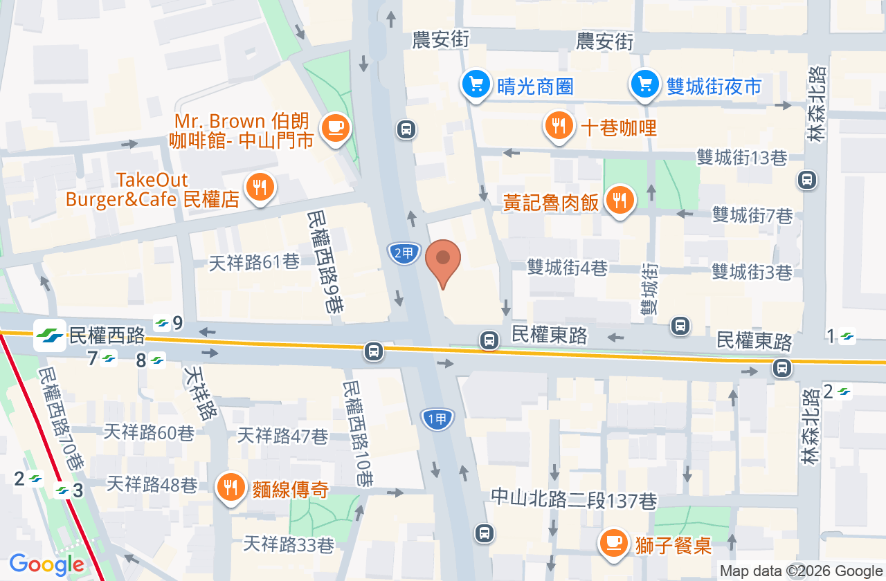 爵世牙醫診所 位置地圖
