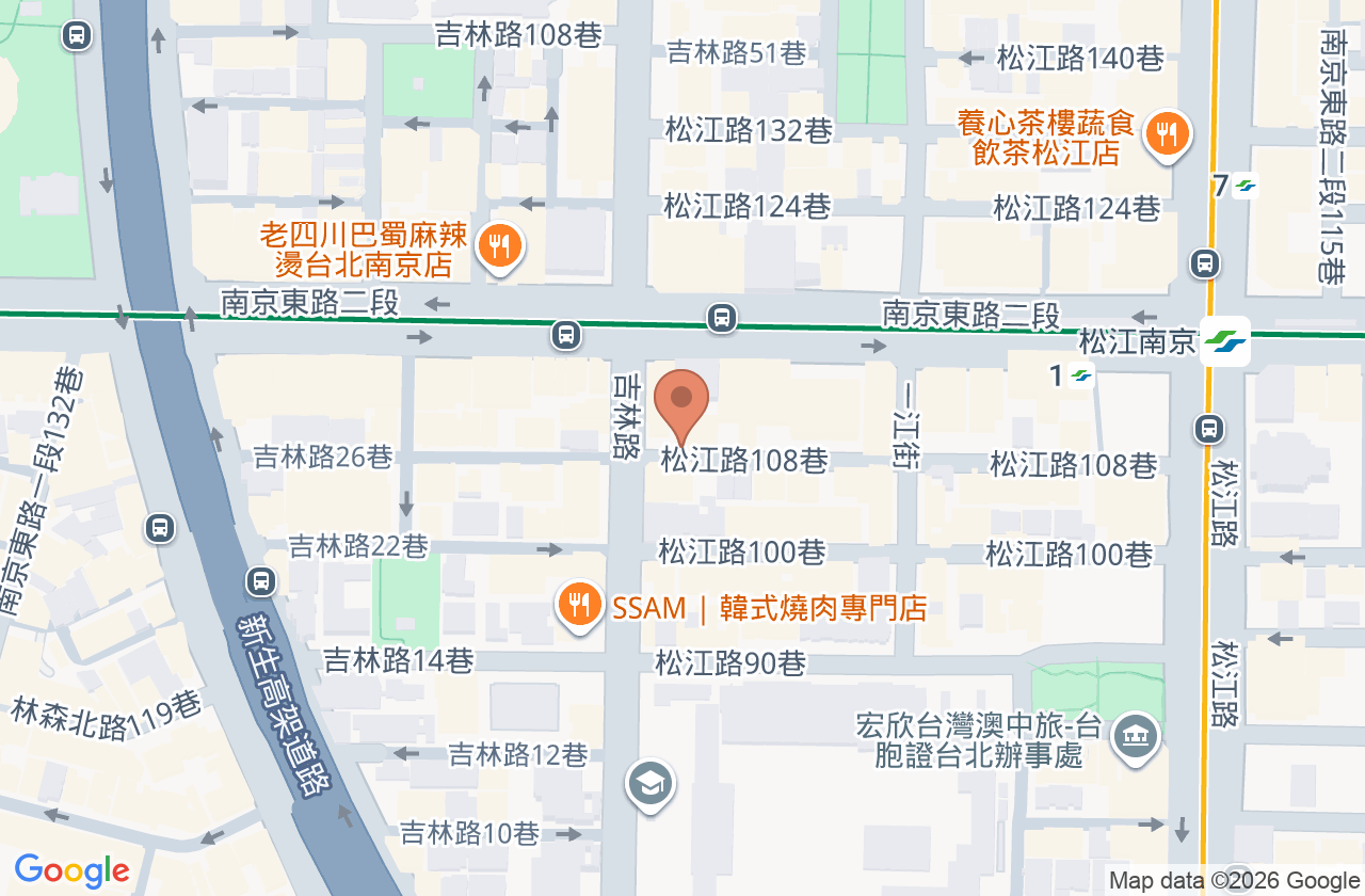 勢喬牙醫診所 位置地圖