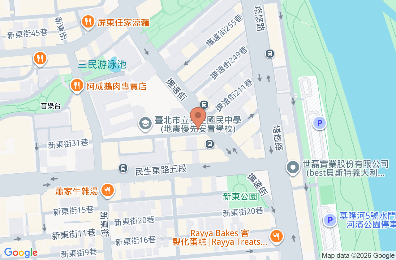 林翰牙醫診所 位置地圖