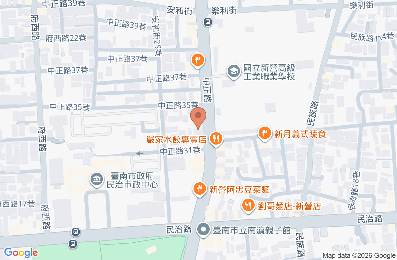 杏昌牙醫診所 位置地圖