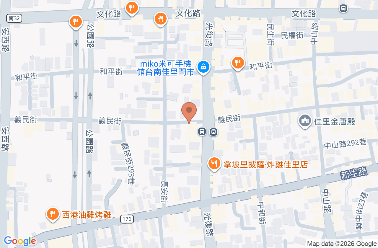 黃達人牙醫診所 位置地圖