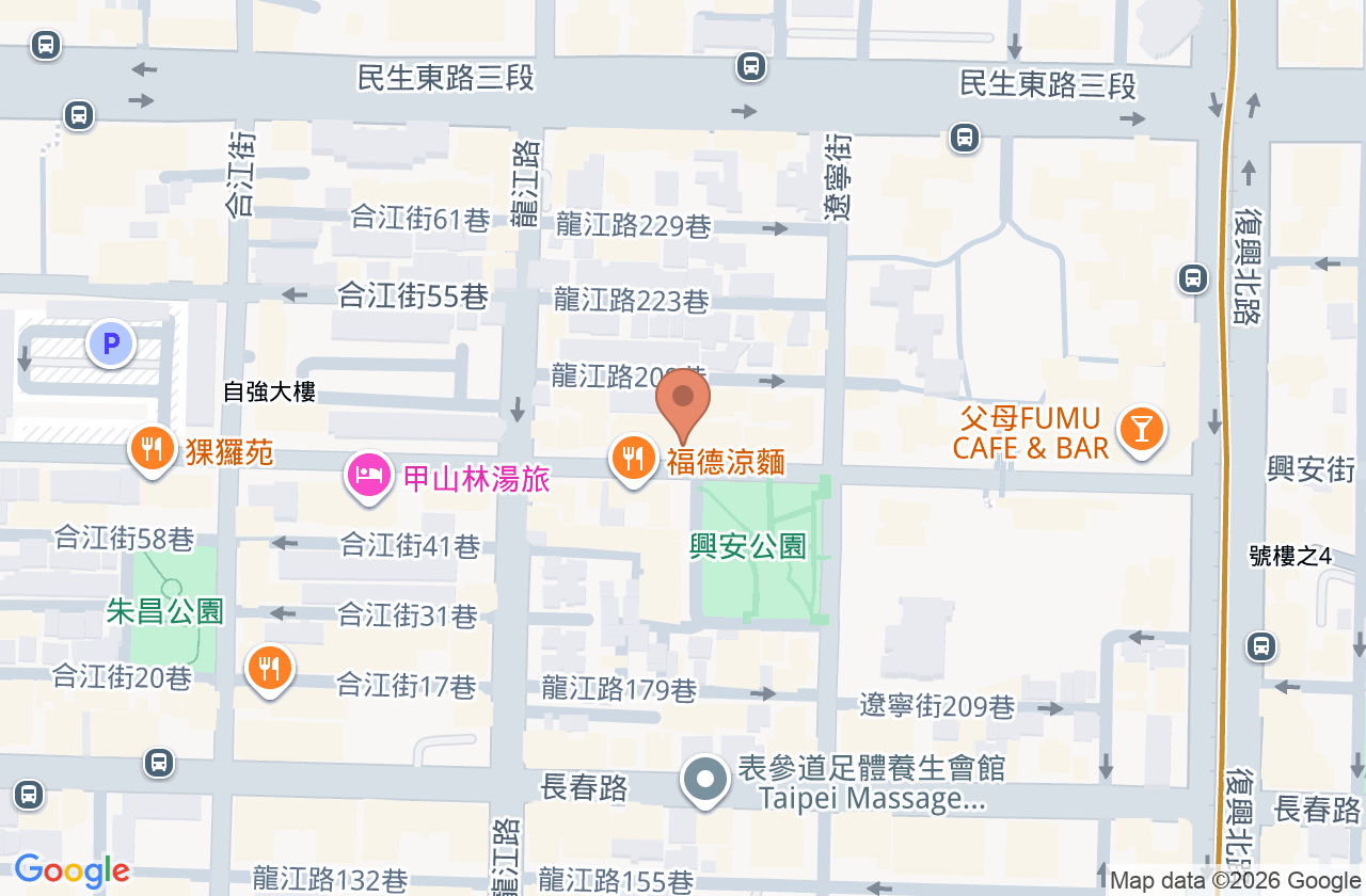 一予中山牙醫診所 位置地圖