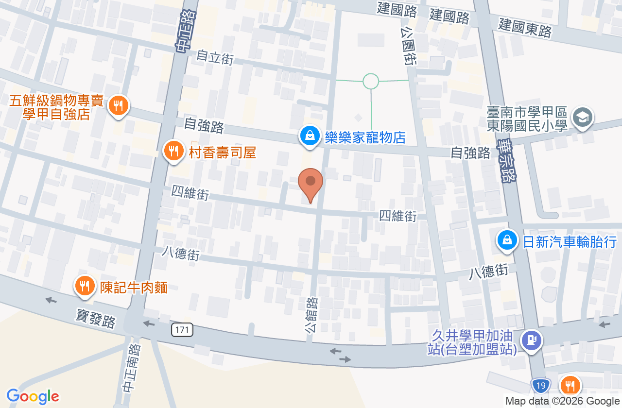 鴻達牙醫診所 位置地圖