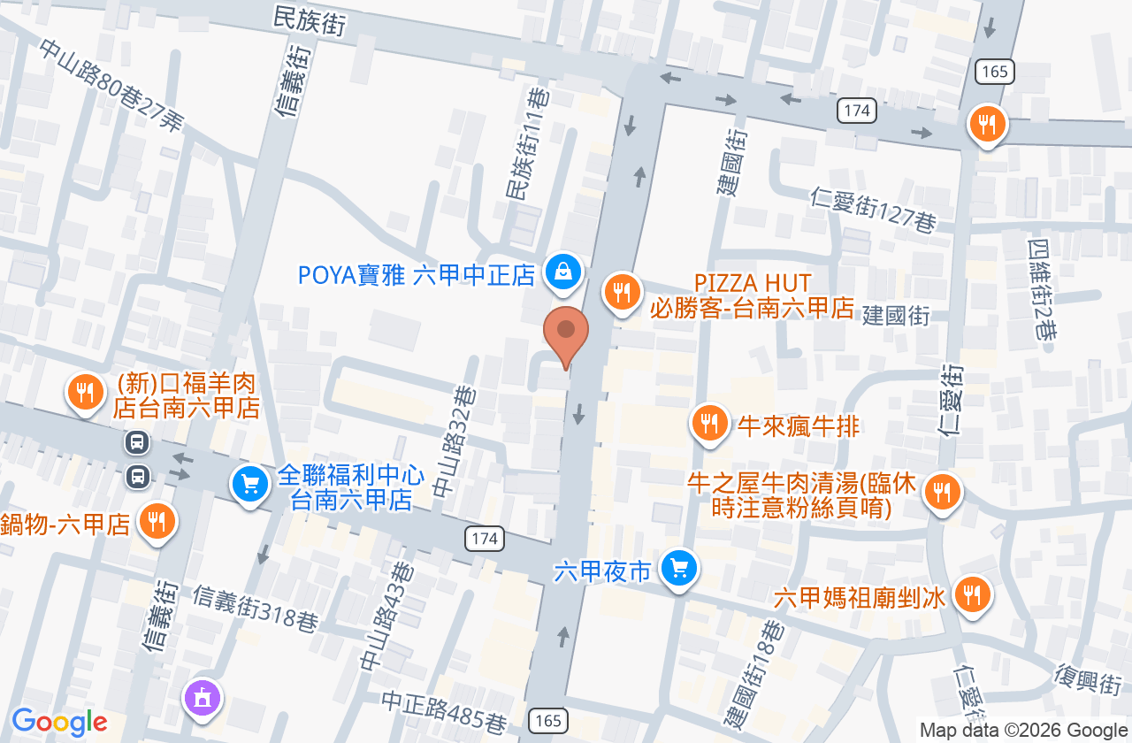 德安牙醫診所 位置地圖