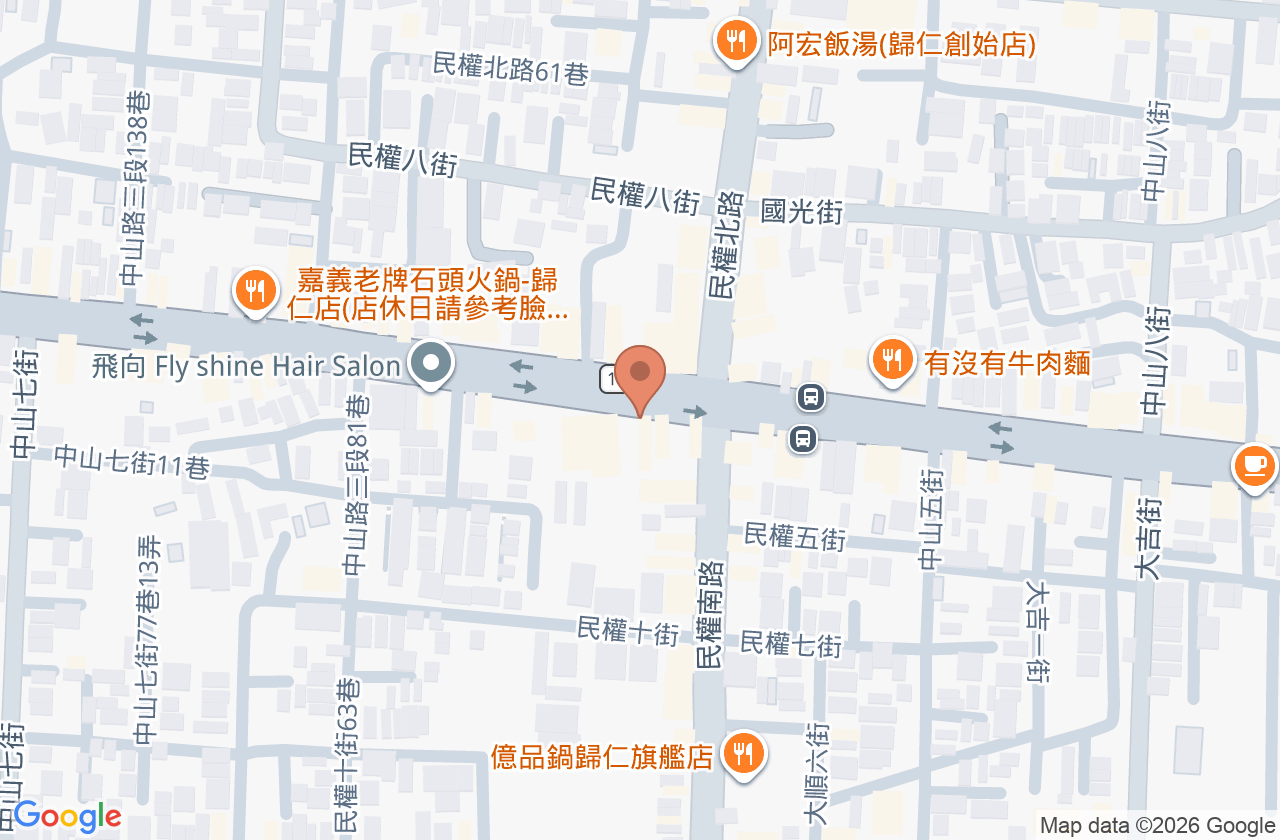 騏林牙醫診所 位置地圖
