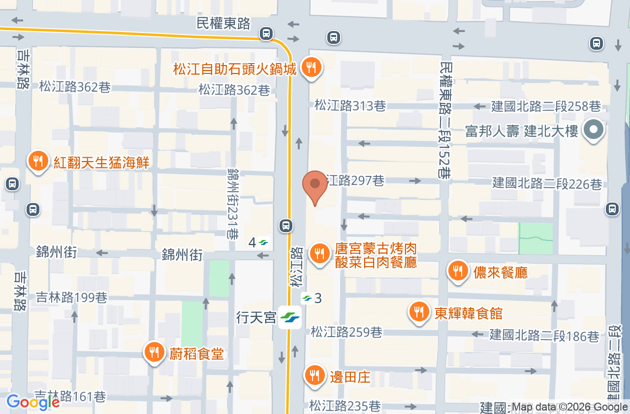 行謙牙醫診所 位置地圖