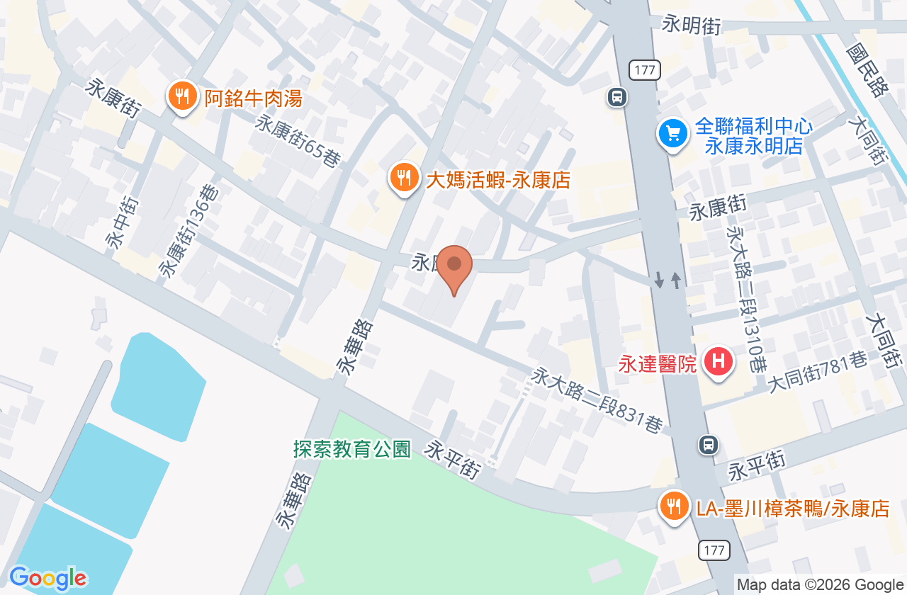 聖軍牙醫診所 位置地圖