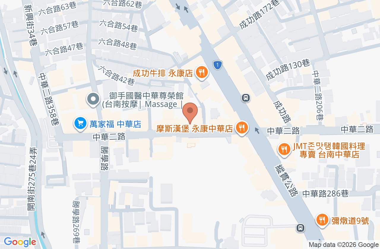 英堡牙醫診所 位置地圖