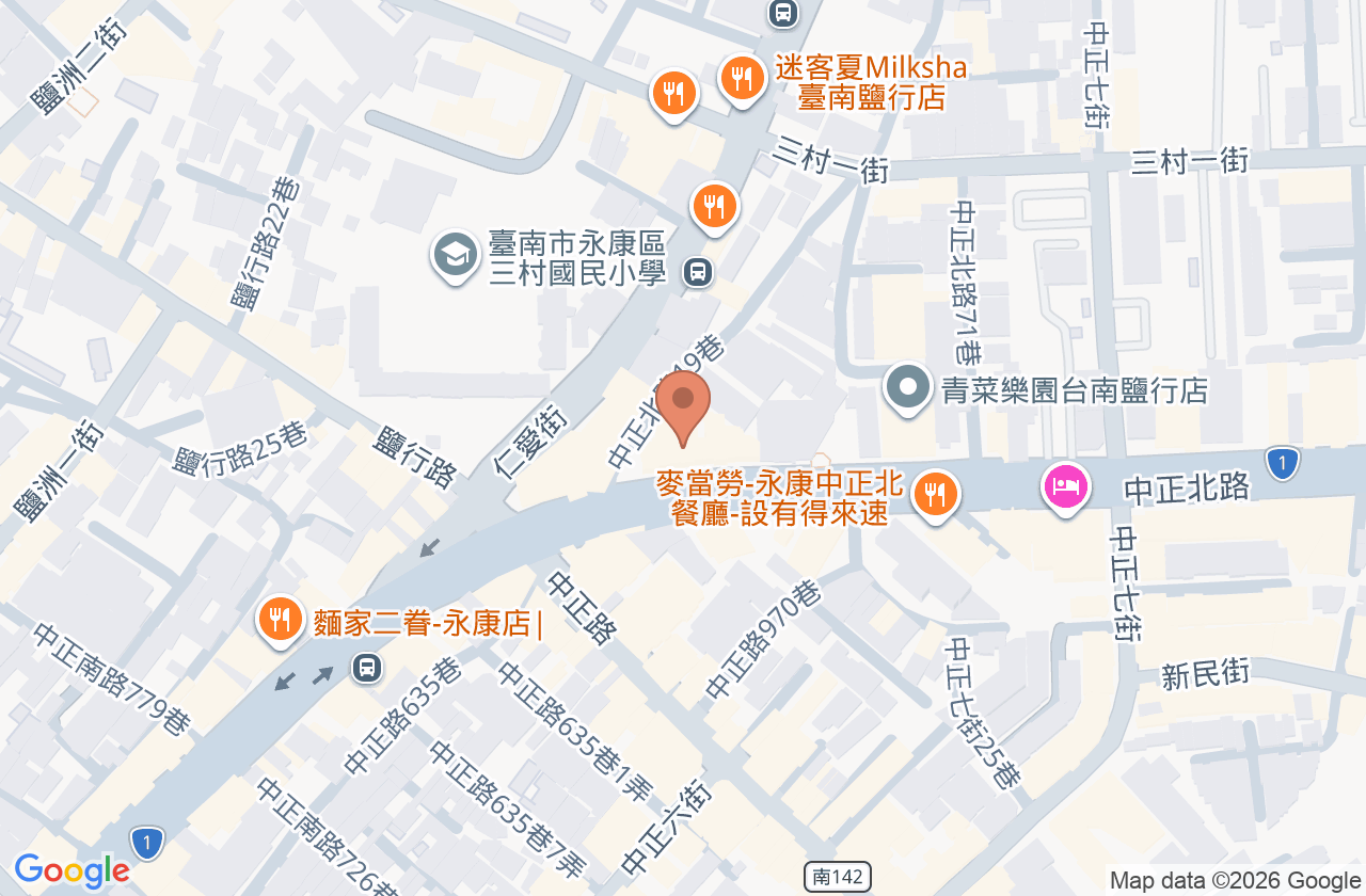 紐約牙醫診所 位置地圖