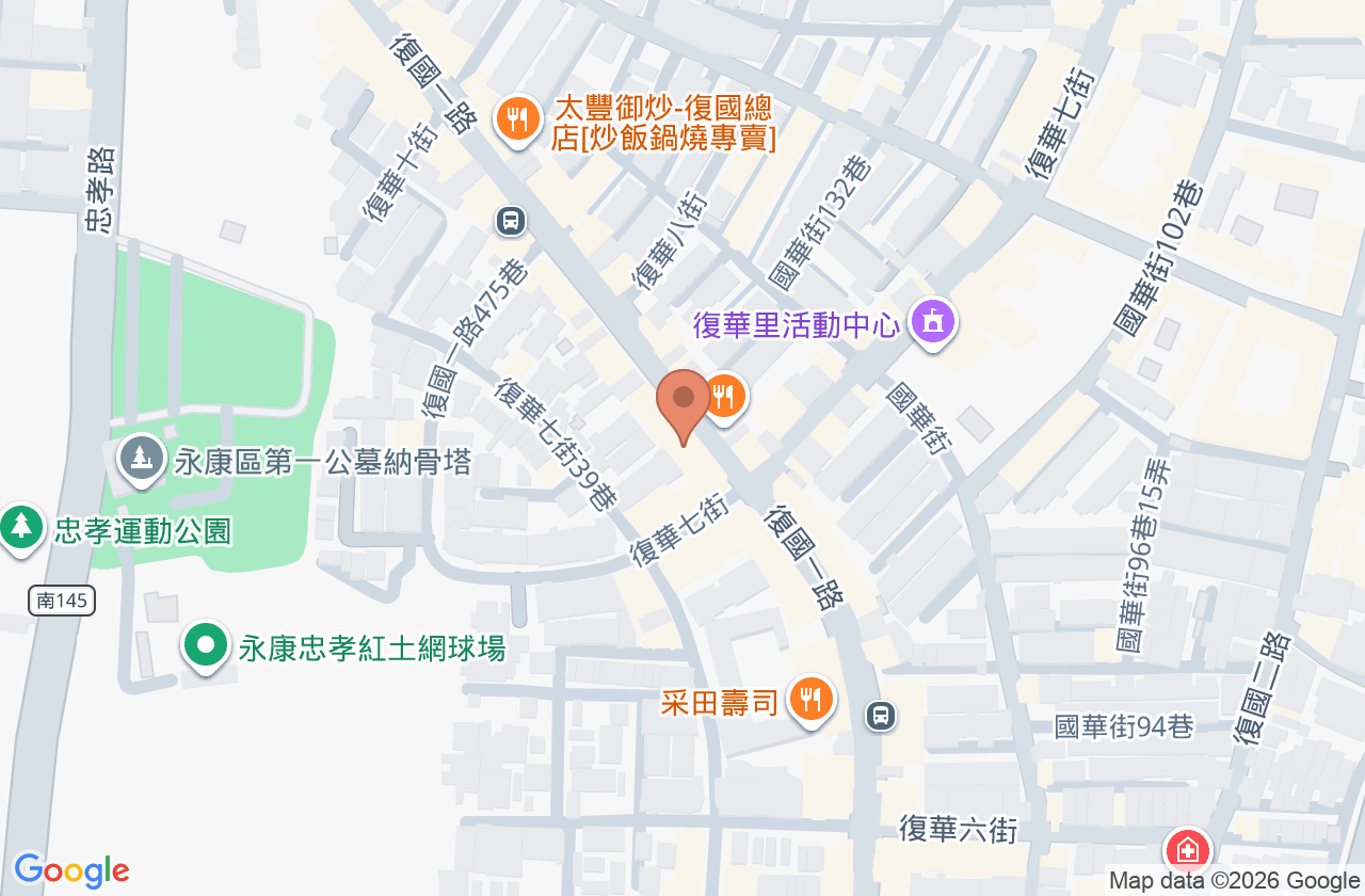安安牙醫診所 位置地圖