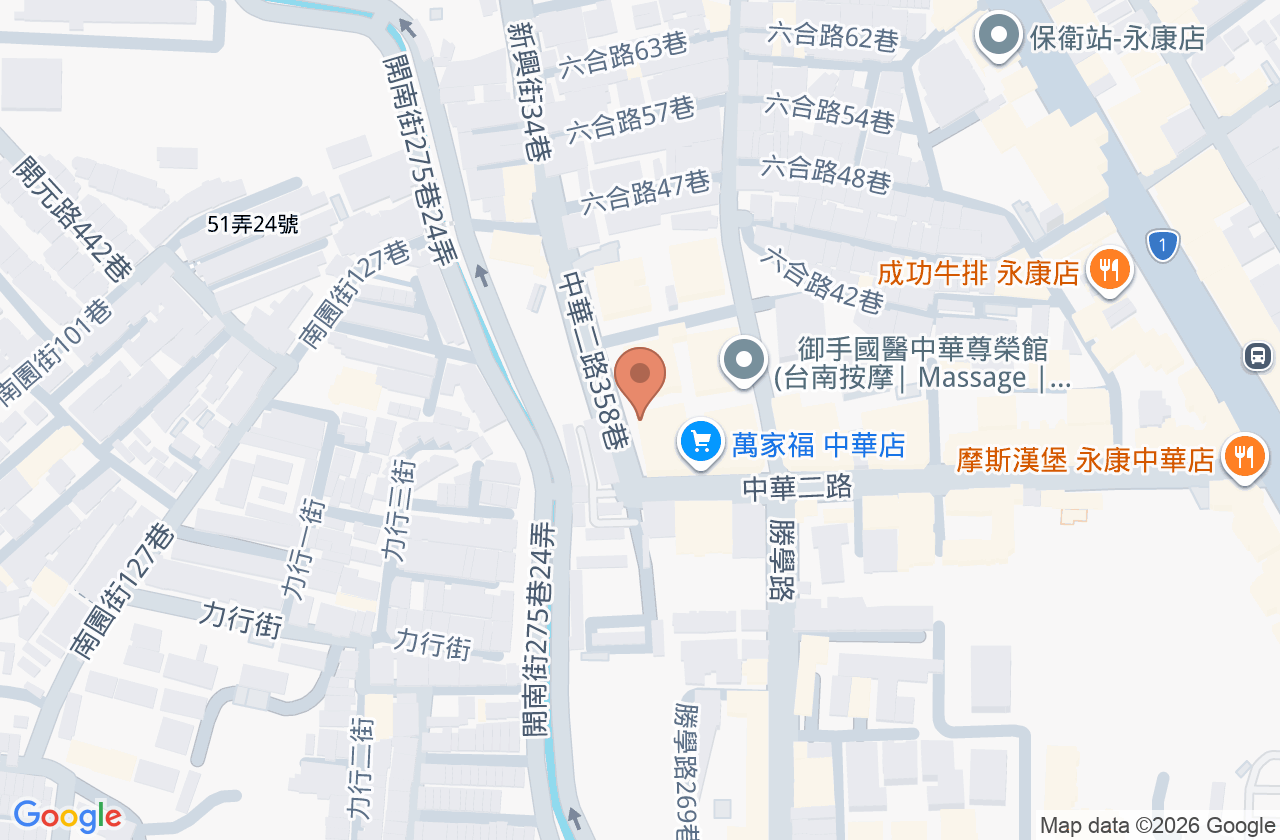 品德牙醫診所 位置地圖