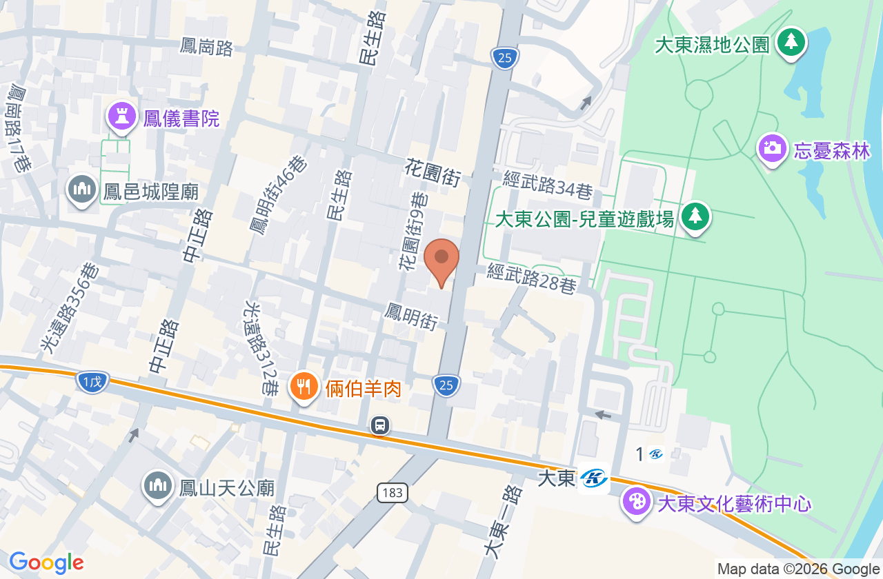 陽明牙醫診所 位置地圖