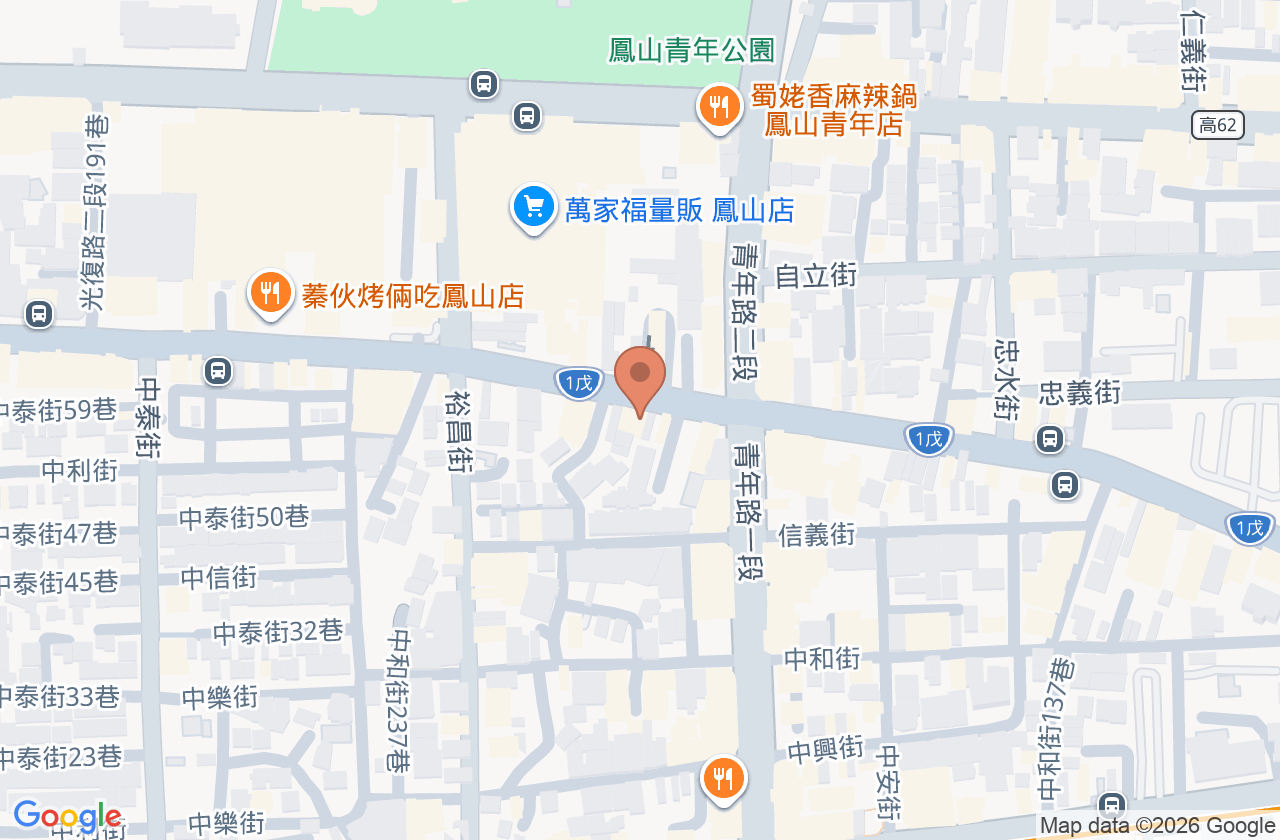 高登牙醫診所 位置地圖