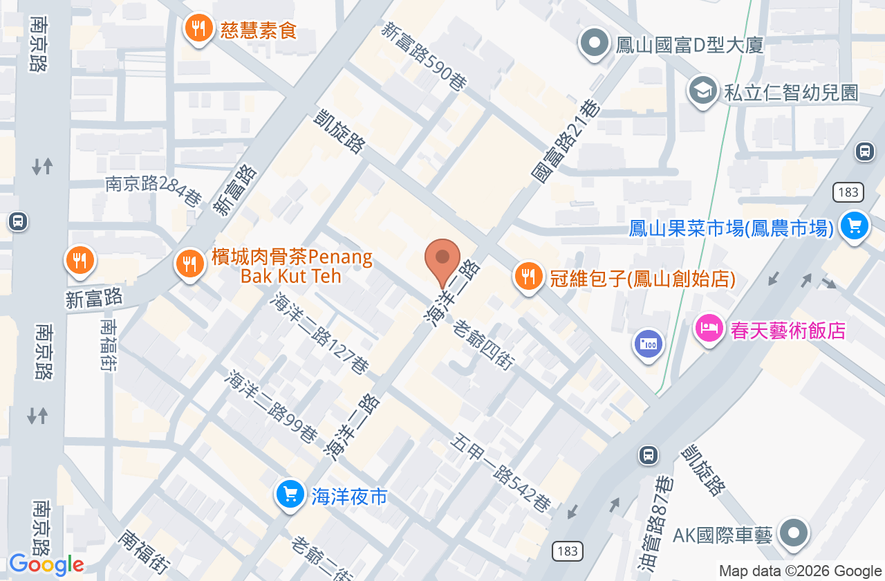盈眾牙醫診所 位置地圖