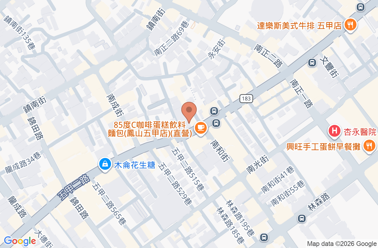 鍾昭美牙醫診所 位置地圖