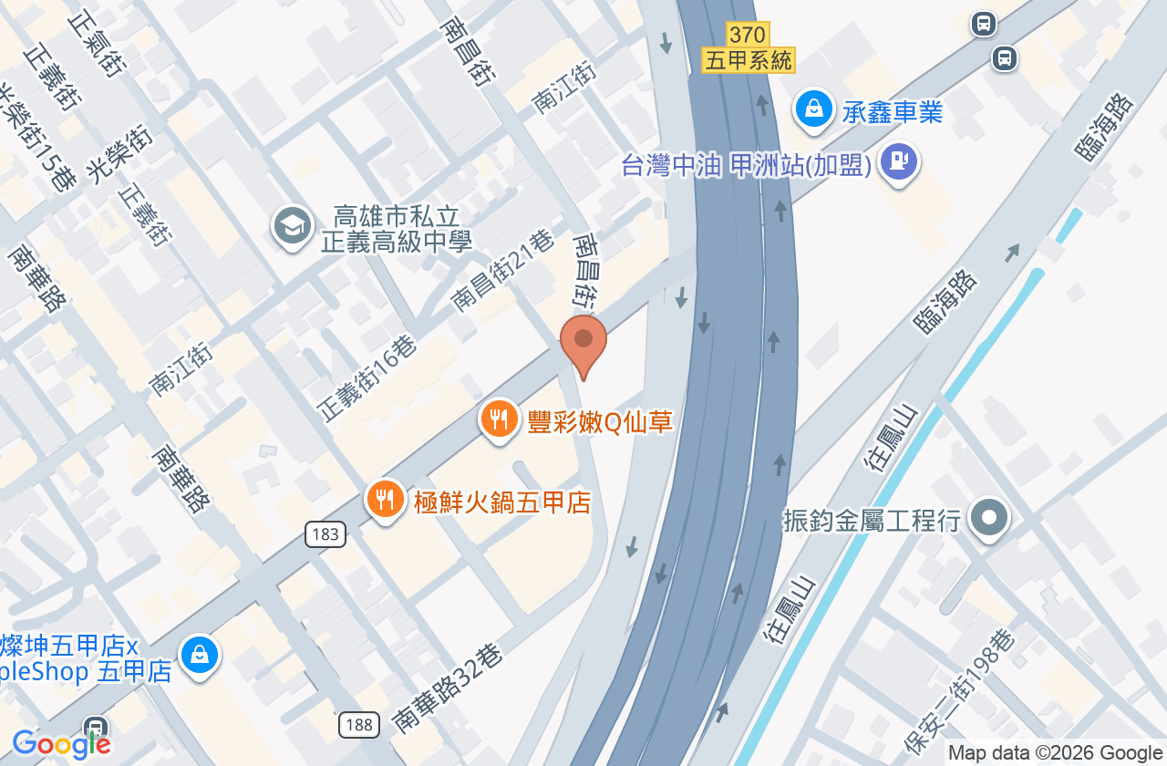 聖約翰牙醫聯合診所 位置地圖