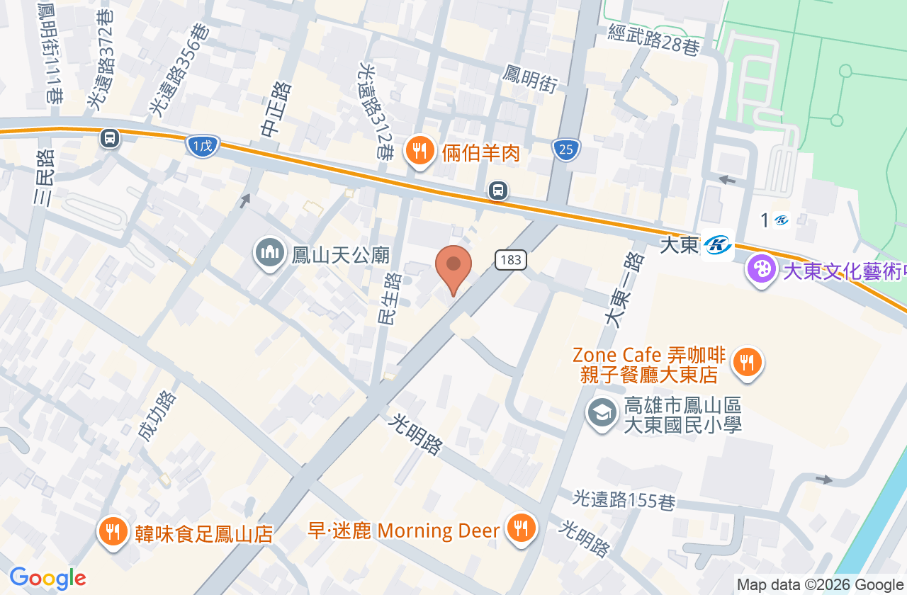 保羅牙醫診所 位置地圖