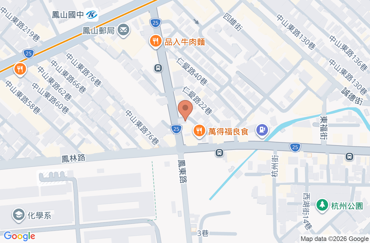 曉博牙醫診所 位置地圖