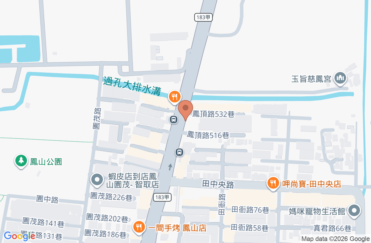 晨康牙醫診所 位置地圖