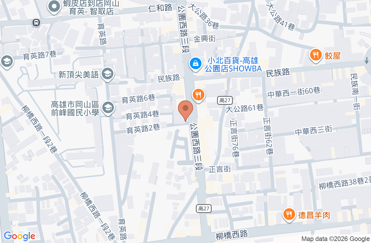 上德牙醫診所 位置地圖