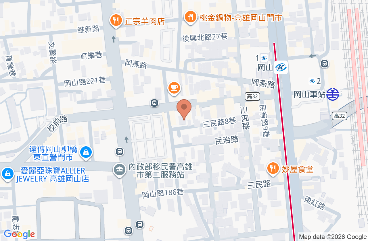 喜美牙醫診所 位置地圖