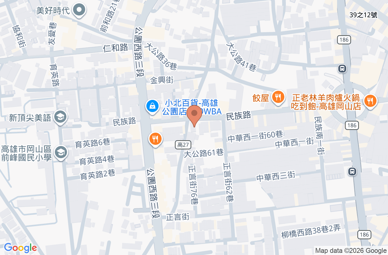 幸福牙醫診所 位置地圖