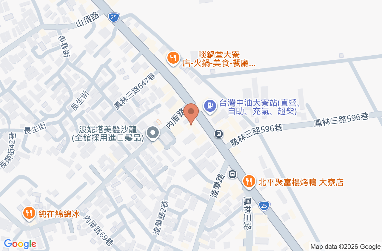 大芳牙醫診所 位置地圖