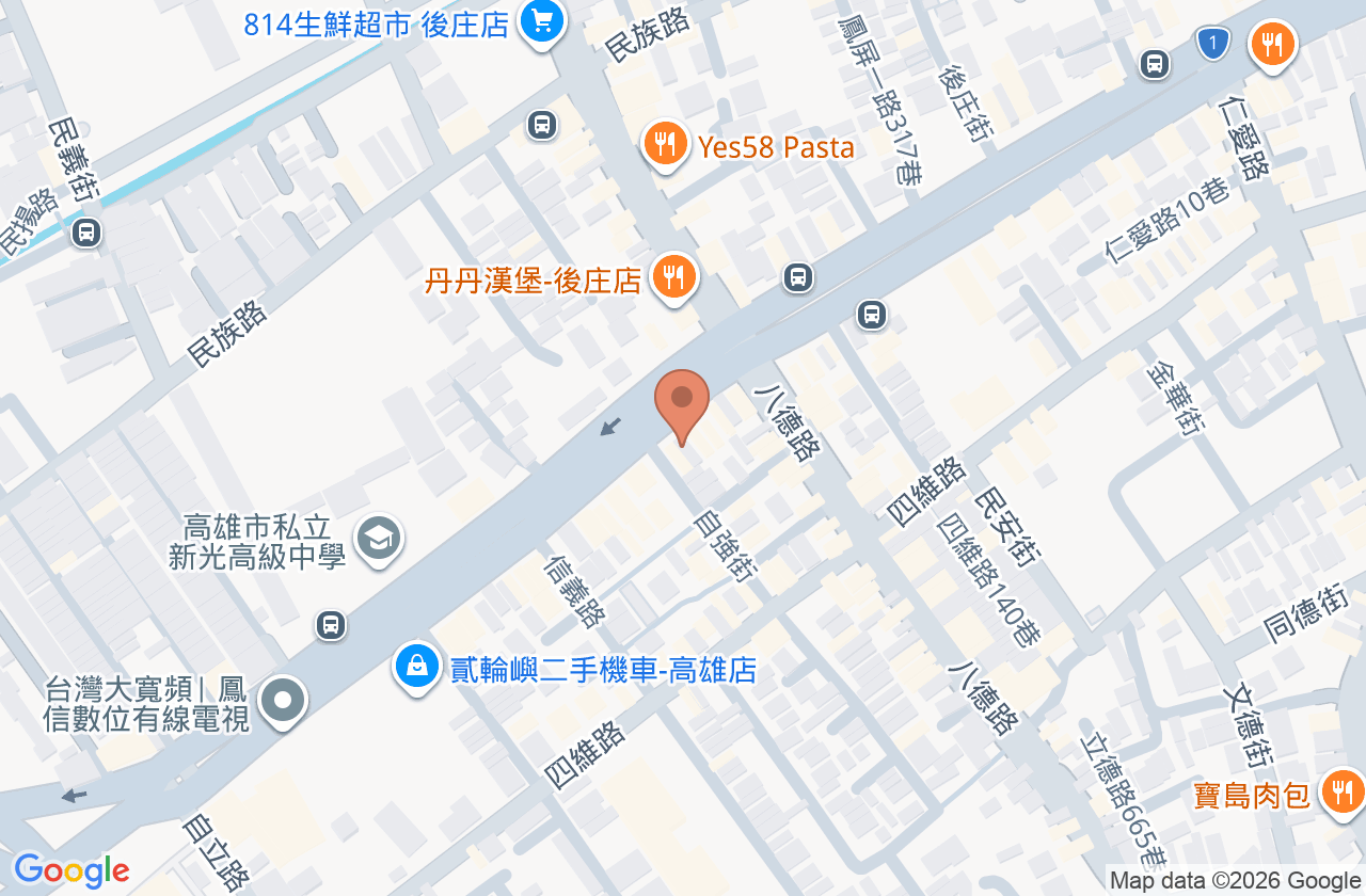 謝牙醫診所 位置地圖