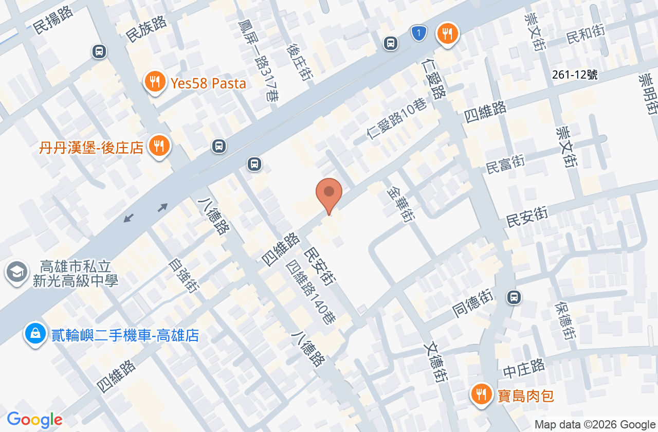 大發牙醫診所 位置地圖