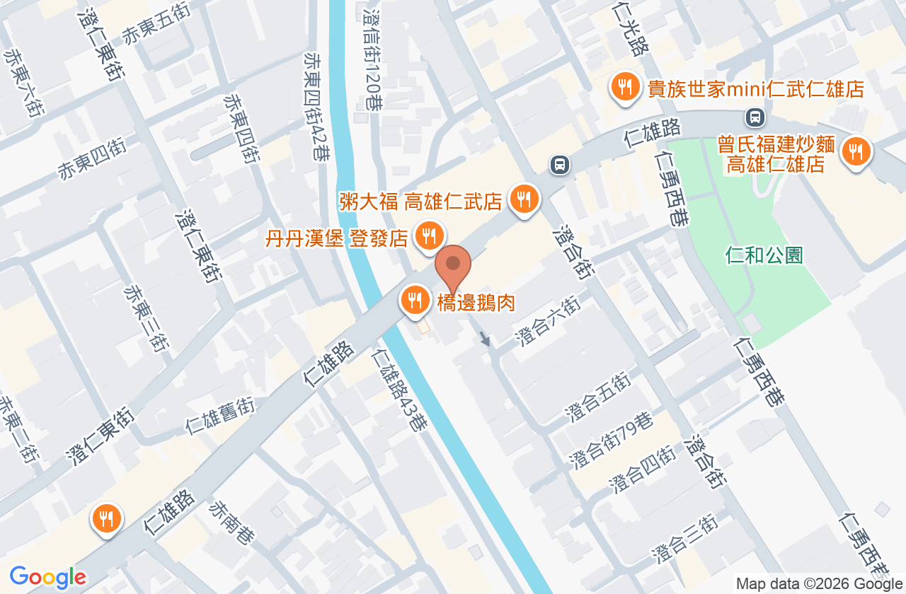 仁雄牙醫診所 位置地圖