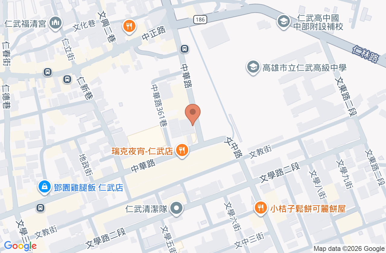 晶漾牙醫診所 位置地圖