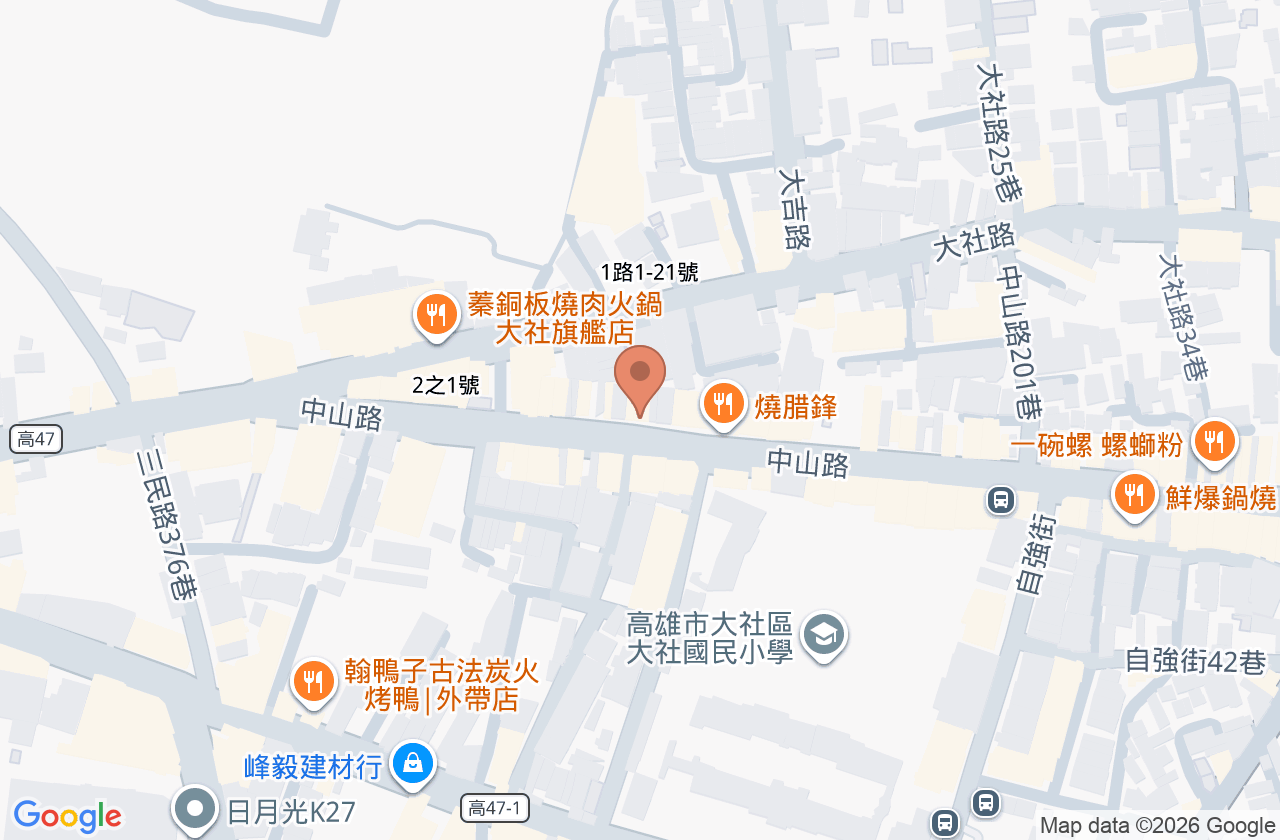 明明牙醫診所 位置地圖