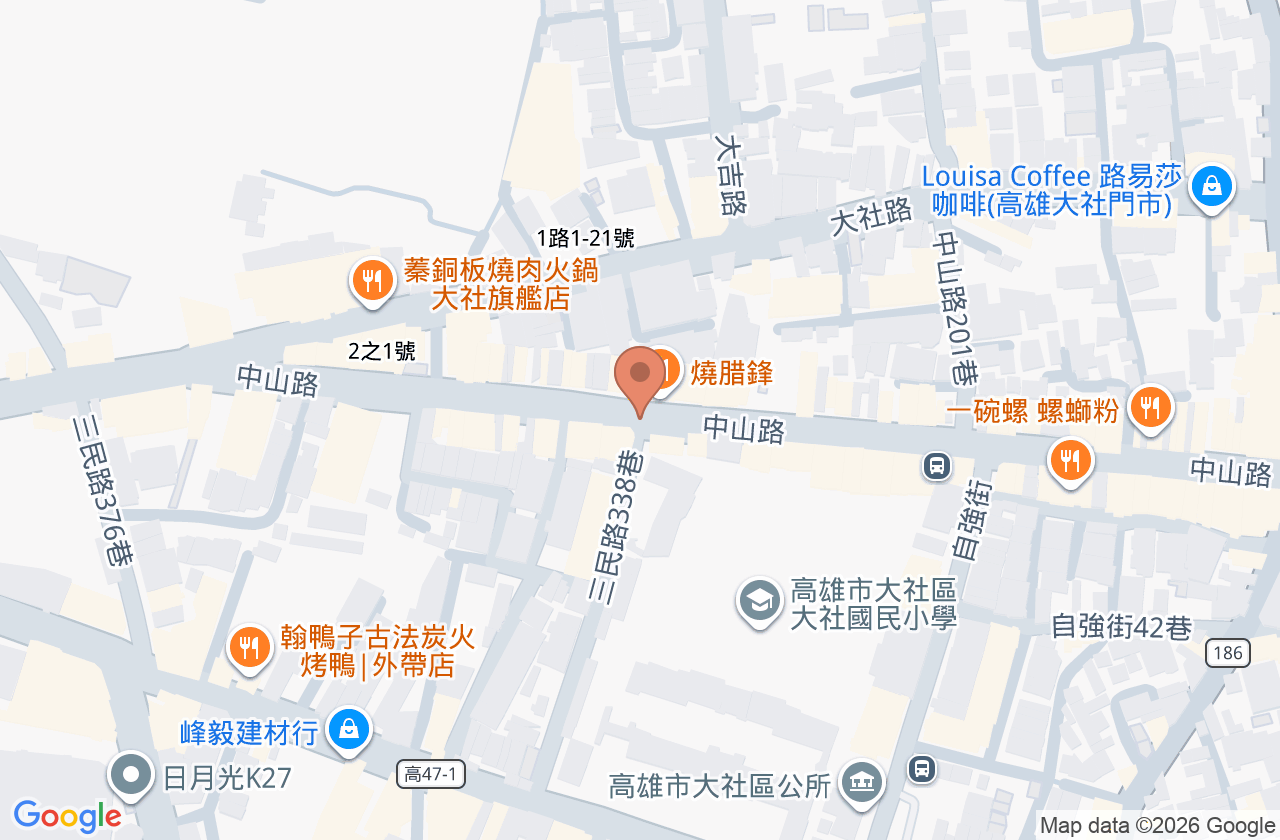 長青牙醫診所 位置地圖