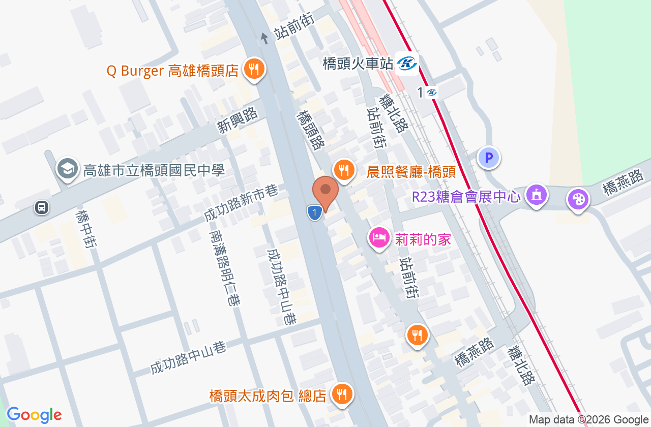 良華牙醫診所 位置地圖