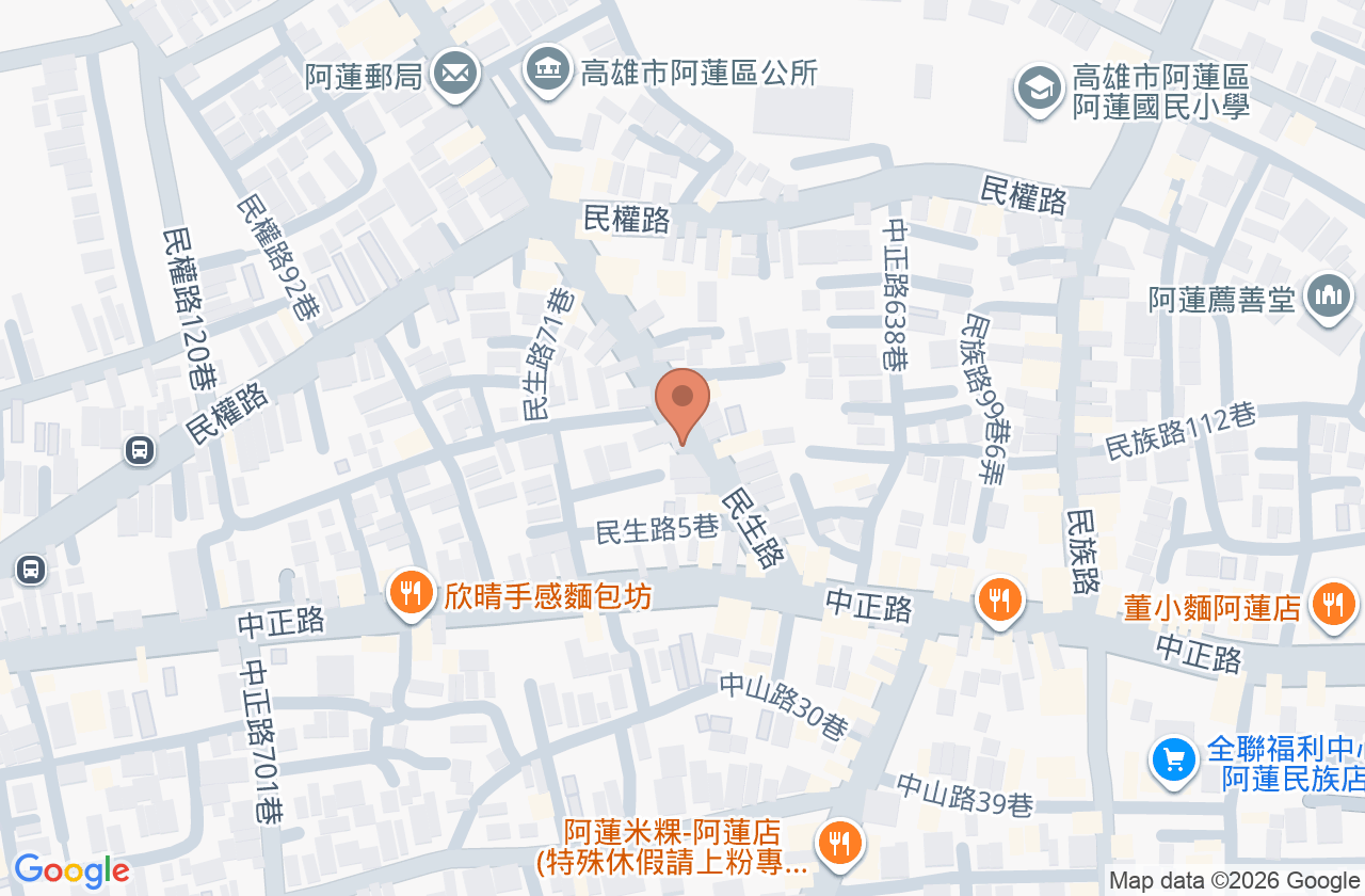 仁和牙醫診所 位置地圖