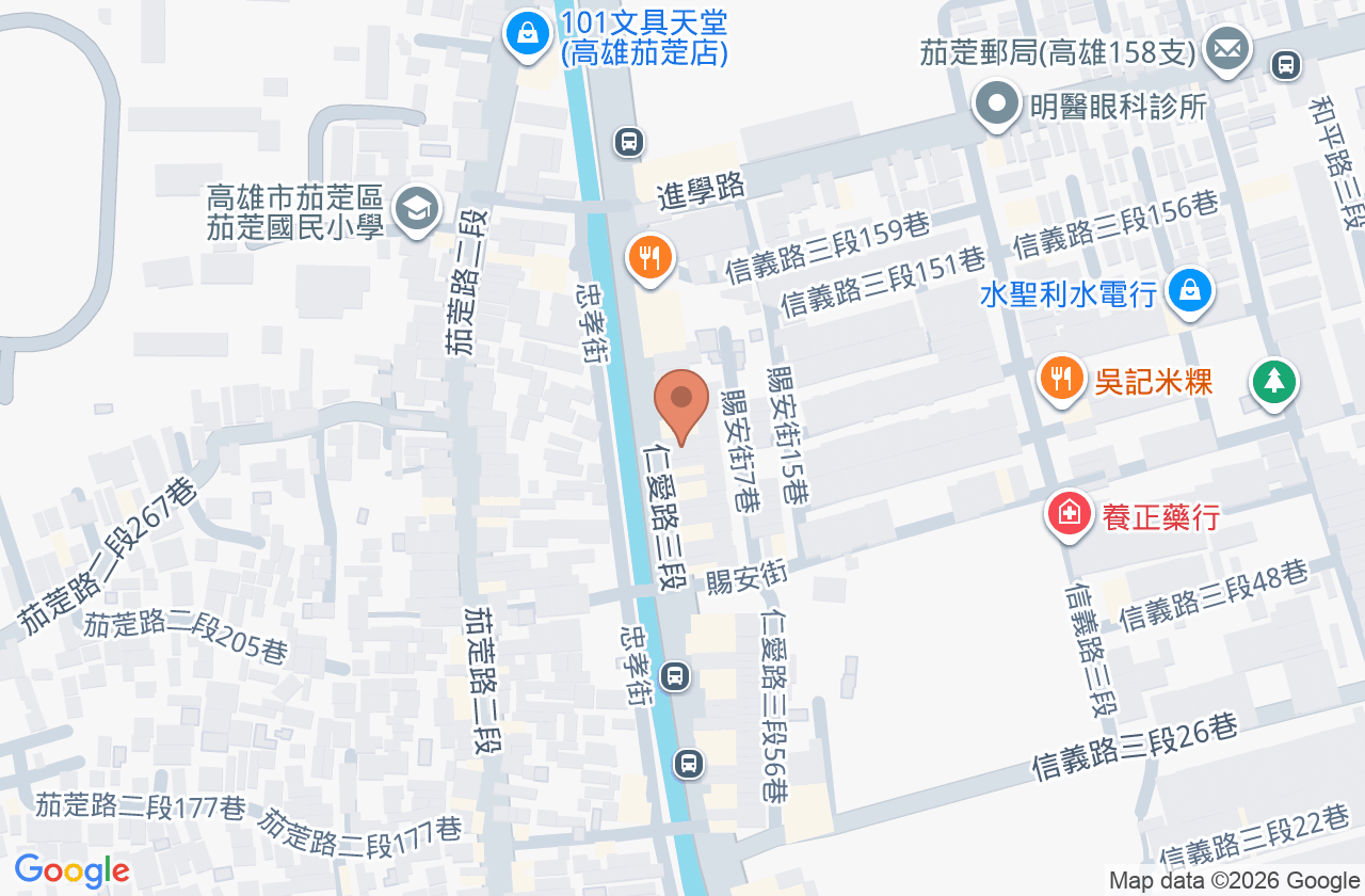 洪琨淙牙醫診所 位置地圖